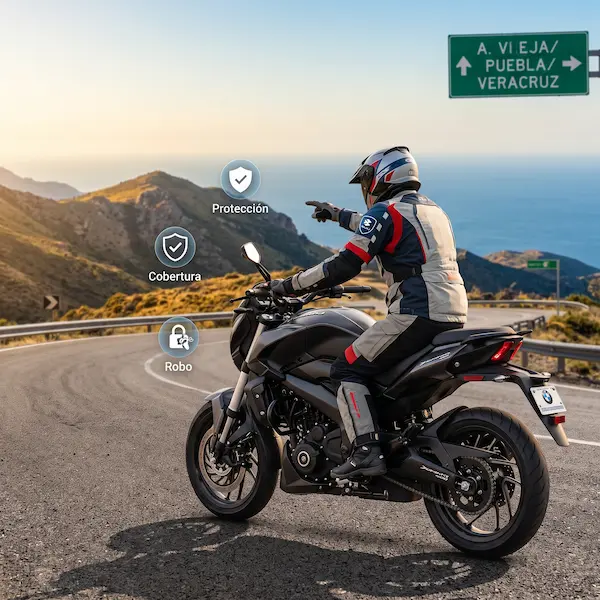 Seguros para motos Bajaj en México 1